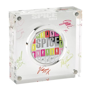 Großbritannien 2 Pounds 2026 Spice Girls 1 Oz Silber 999 Color Proof mit OVP
