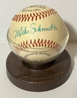 Rare 1970s Mike Schmidt Single-Signed Baseball – Obtained In-Person