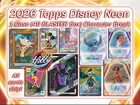 Gill 2026 Topps DISNEY NEON 1 Case (40 BlasterBox) Break #2