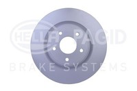 2X Hella Pagid Bremsscheibe PRO 8DD 355 125-341 FüR Trail Koleos Nissan Renault