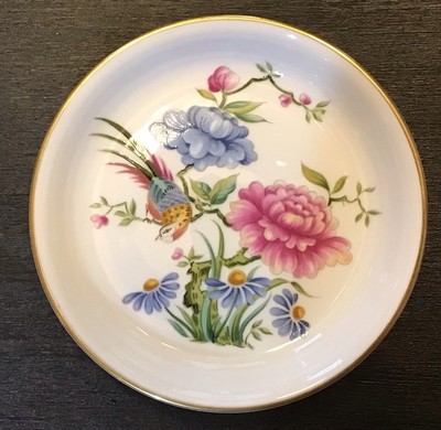 VTG Spode Oriental Bird Fine Bone China  Decorative Small Butter Plate F 1429- E