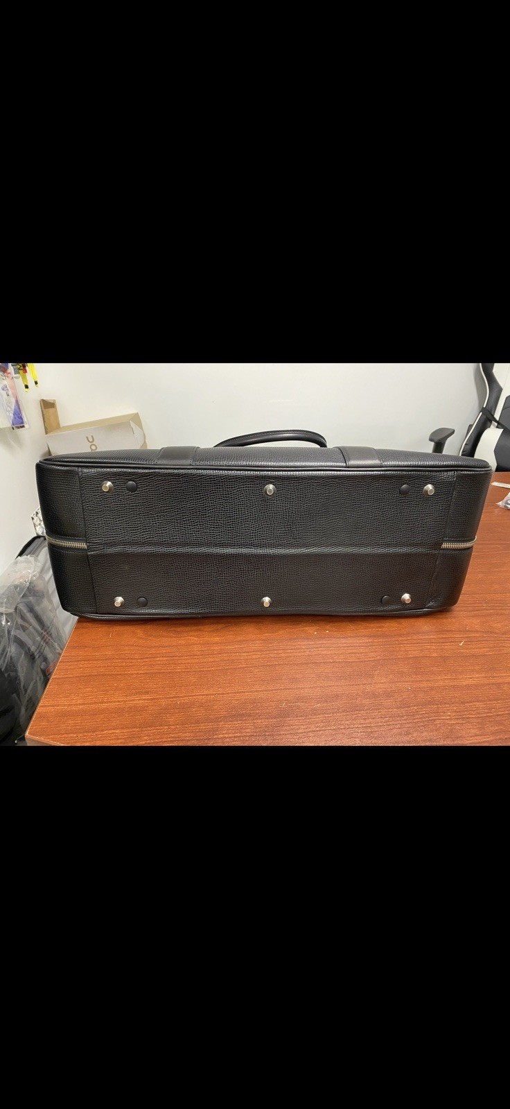 Lamborghini factory original large zippered luggage bag