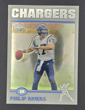 2004 Topps Chrome Phillip Rivers Rookie Card #230. rookie card picture