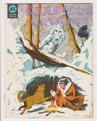 CLASICOS DEL TERROR #41 HORROR MEXICO 1972 ABOMINABLE SNOWMAN YETI DRACULA STORY