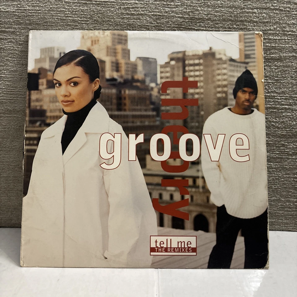 Groove Theory Tell Me 1995 Press 12" Vinyl Record Picture Cover Epic 49 78068 Foto 2 de 4