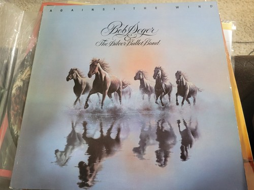 BOB SEGER & DIE SILVER BULLET BAND GEGEN DEN WIND DEUTSCHE VINYL-LP IMPORT NEUWERTIG -