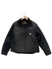 Carhartt Duck Detroit Jacket Blanket Lined Jacket L Cotton 0J3828 M
