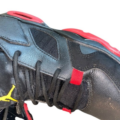 Nike Größe 4,5 Y Jordan Flight Club 91 GS "Last Shot" schwarz und rot - Bild 2 von 8