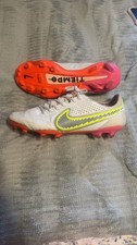 Nike Tiempo Legend 9 Elite FG Rawdacious White Pink DB0824-12 Mens Size 9 RARE