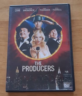 The Producers - DVD - Nathan Lane, Matthew Broderick, Uma Thurman, Will Ferrell