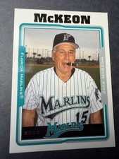 Topps 2005 Jack McKeon #278 Miami Marlins Baseball MLB Trading Card