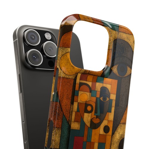Artistic Abstract Phone Case For All iPhone Models - Picture 7 of 82