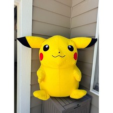 Pokemon Pikachu Jumbo Plush 30 Inch Giant Stuffed Animal Toy Factory 2022 RARE