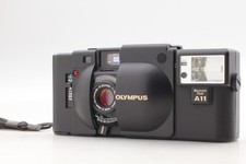 A11 Flash N MINT w/ Strap Olympus XA Rangefinder 35mm Film Camera From JAPAN