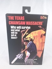 NECA Texas Chainsaw Massacre 50th Anniversary Ultimate Leatherface New Sealed