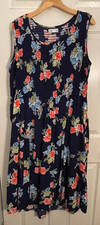 Croft & Barrow Maxi Sleeveless Sun Dress Women's 2X Floral