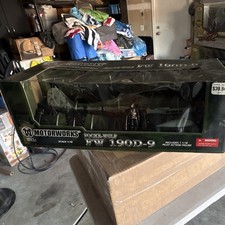 Motorworks Focke-Wulf FW 190D-9 1:18 Military Airplane w/ Pilot Action Figure