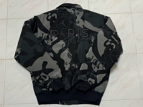 Men S New Nike Jordan x PSG Paris Saint-Germain Full Zip Repel Jacket FN5320-010 - Picture 2 of 4