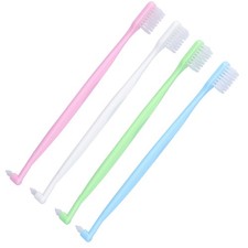4PCS Orthodontic Toothbrush DoubleEnded Interspace Toothbrush For Braces Teeth