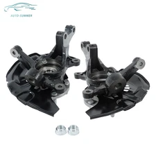 For Toyota Highlander Front L & R Steering Knuckle & Wheel Hub Bearing Assembly