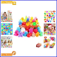 Stress Relief Mochi Squishy Toys Set - Non-Toxic 26 Pack for Kids & Adults