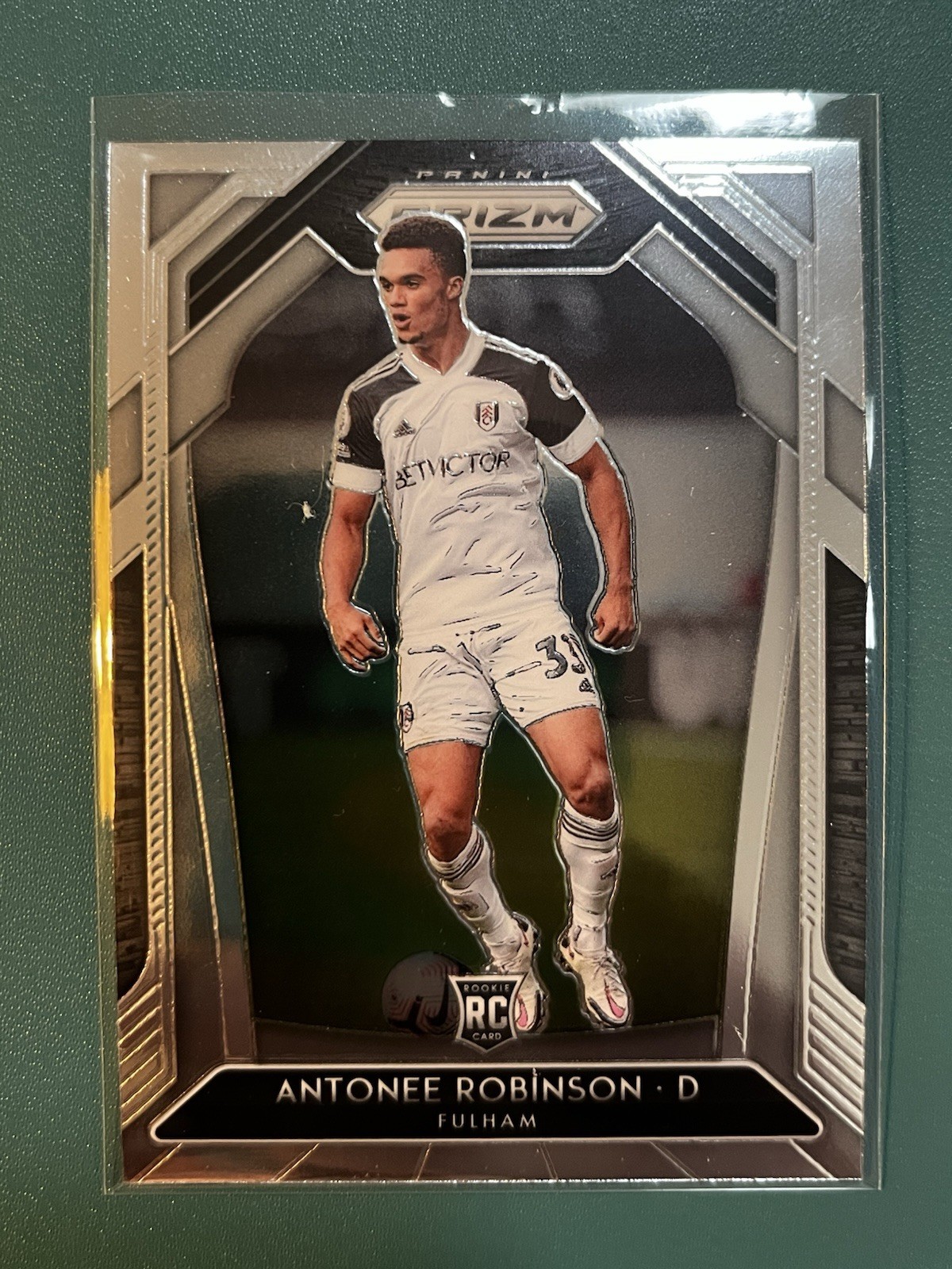 Antonee Robinson, 2020/21 Panini Prizm Premier League, Fulham FC, Rookie Card
