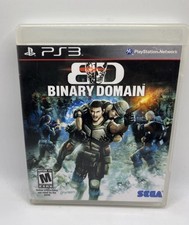 Binary Domain PlayStation 3 PS3 Tested No Manual