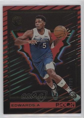 2023-24 Panini Recon Holo Red 156/199 Anthony Edwards #152 18jt