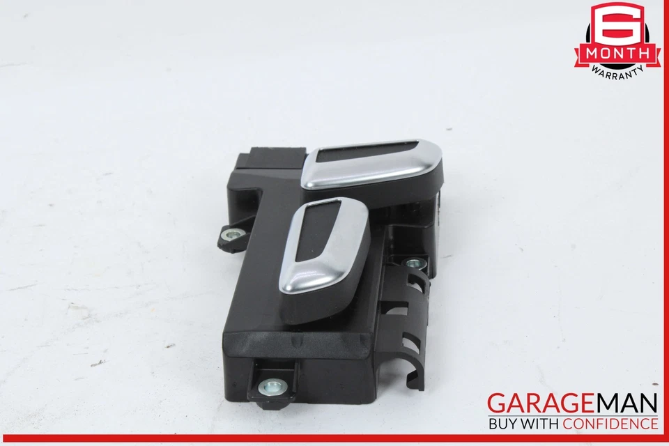 Interruptor de ajuste del asiento eléctrico del lado del pasajero delantero derecho 12-18 Audi S6 A6 A7 OEM Foto 3 de 4