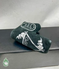 The Buck Club Collective 2021 Blade Style Putter Cover Black Headcover TBC