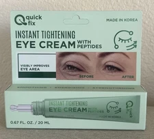 Quick Fix Peptides Instant Eye Tightener – Firms & Smooths  Hydrating Under Eye