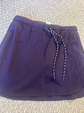 Member's Mark Women's Moisture Wick Inner Short Woven Trek Skort w Pockets Small