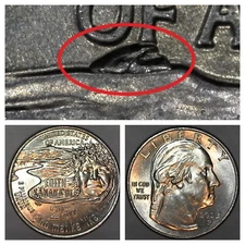 2023-P Edith Kanaka'ole Die Chip Wave Error/Variety Cir American Women Quarters