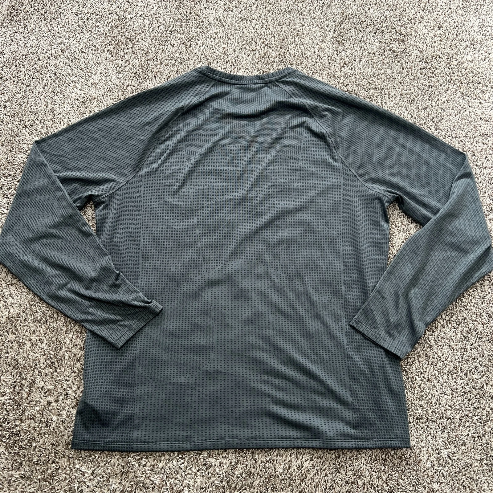 gymshark long raglan sleeve logo gym training performance shirt