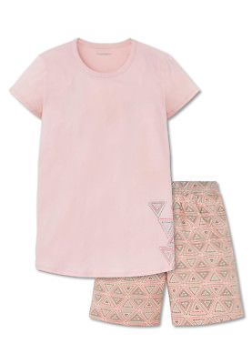 REDUZIERT  Schiesser  Schlafanzug  Mädchen Shorty sorbet Gr.140 - 176  NEU
