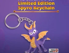 Spyro Reignited Trilogy Keychain Gamestop Promotional Item, NEW & SEALED