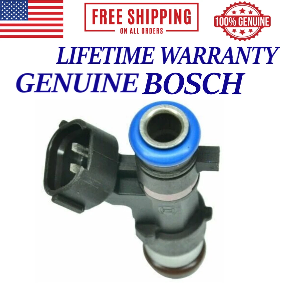 Juego de 8 inyectores de combustible originales Bosch para Nissan NV1500 2012-2019 4,0 L V6 Foto 3 de 4