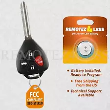 For 2008 2009 2010 2011 2012 2013 Toyota Corolla Keyless Remote Entry Key Fob