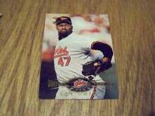 LEE SMITH  VIRTUAL REALITY TOPPS STADIUM CLUB 1995  BASEBALL CARD # 7