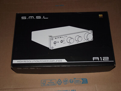 SMSL A12 High Resolution Power Amplifier - Neu!
