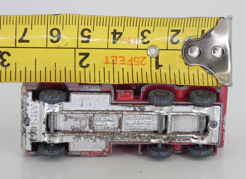 Husky Guy Warrior Coal Truck RARE RED Toy Vintage Diecast - Picture 11 of 11
