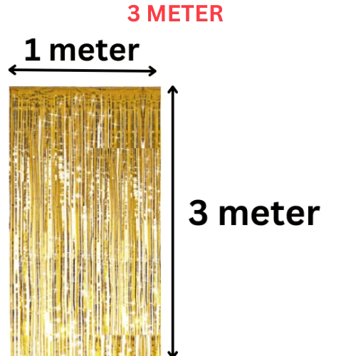 2M-3M Lámina Flecos Oropel Brillante Cortina Puerta Boda Cumpleaños Fiesta DECORACIONES Foto 2 de 4