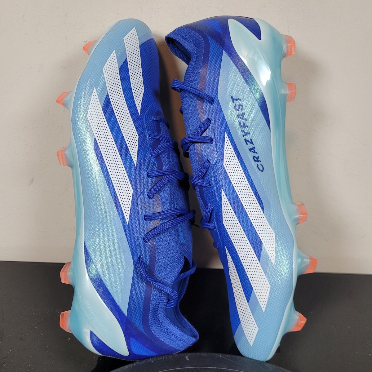 Adidas X Crazyfast.1 FG Soccer Cleats Shoes Blue White GY7416