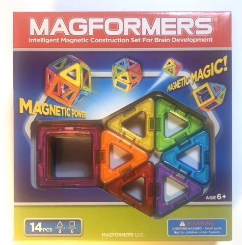 Juguete Construcción MAGFORMERS piezas y piezas