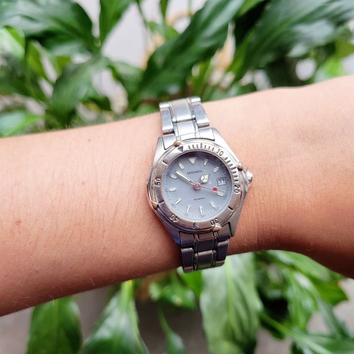 Sekonda Silver Diver Watch | eBay display picture 2