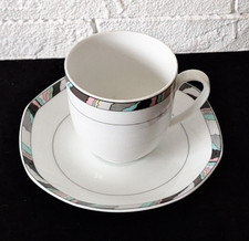 Eschenbach Porzellan, Manhattan, Kaffeetasse mit Unterteller