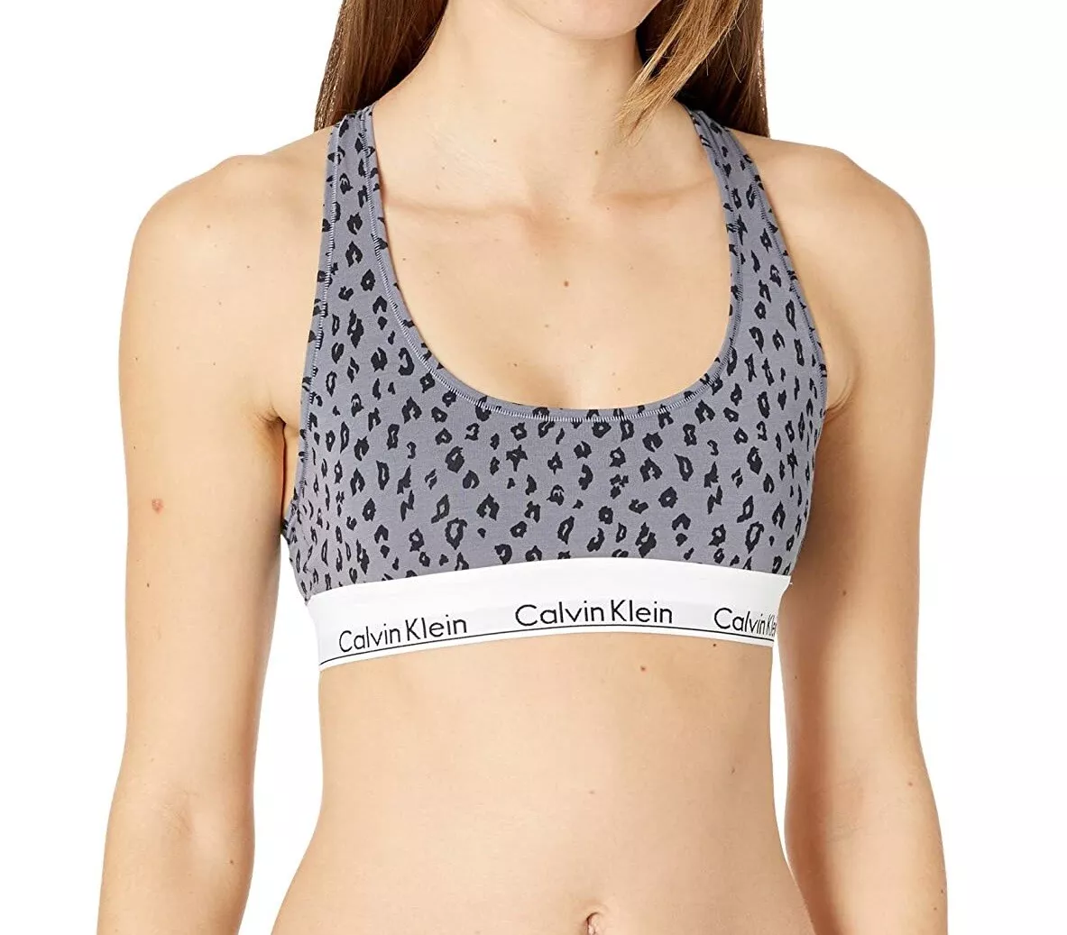 Calvin Klein Modern Cotton Logo Bralette - F3785