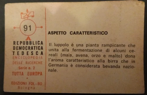 Figurine. TUTTA EUROPA. FOL.BO. 1966 - Foto 2 di 2