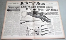 1954 Remington Model 410 550 511 512 513 Rifle Original Centerfold Print Ad