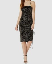 $190 Show Me Your Mumu Women's Black Mischa Printed Sleeveless Dress Size M